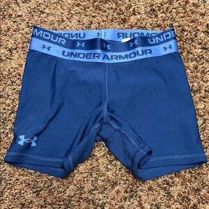 Under Armour Kids Small Blue Shorts